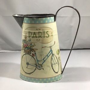 Decorated ten water 💦 pitcher